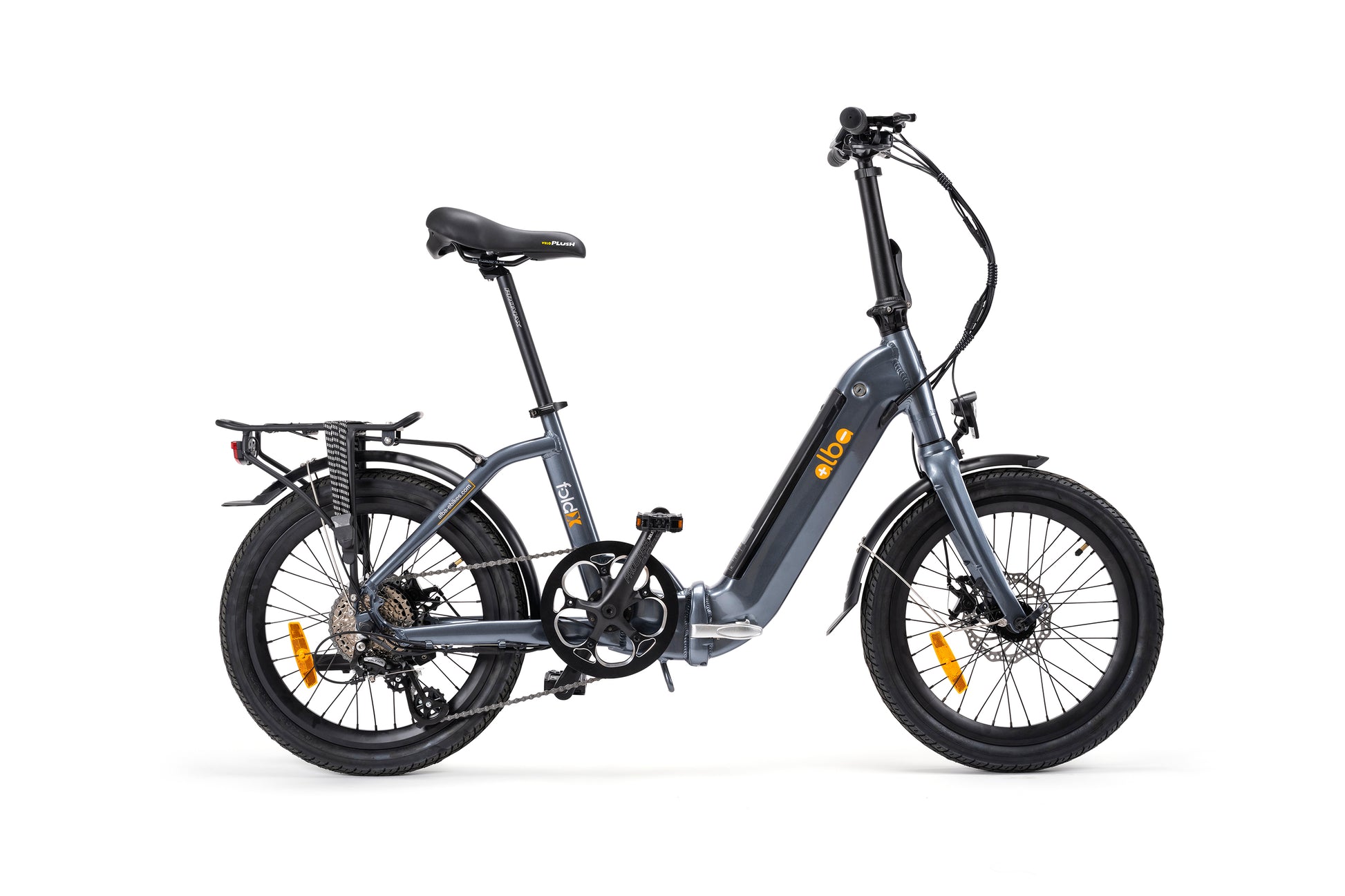 Alba Fold X folding step through e-bike